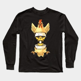 Chicken Before Egg? Long Sleeve T-Shirt